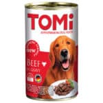 Влажный корм для взрослых собак TOMi Beef говядина