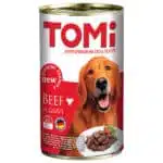 Вологий корм TOMi з яловичиною для собак