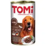 Вологий корм для дорослих собак TOMi 5 Kinds of Meat з 5 видами м'яса