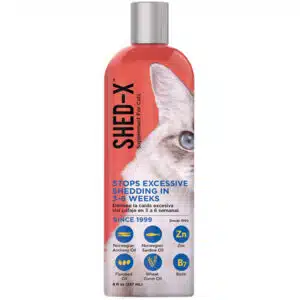 Добавка SynergyLabs Shed-X Cat для шерсті проти линьки для котів