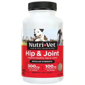 Вітаміни Nutri-Vet Hip&Joint Regular для суглобів для собак, 75 таб