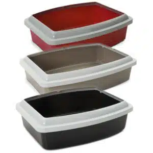 Туалет Savic Oval Tray + Rim з бортом овальний для котів