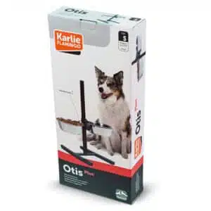 Миски Flamingo H-Stand на штативі нержавіюча сталь для собак, S, 2х1,5 л