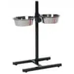 Flamingo H-Stand With Dishes ФЛАМІНГО миски для собак на штативі, нержавіюча сталь, 2х2,5л