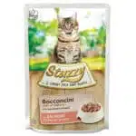 Вологий корм для котів Stuzzy Cat Salmon з лососем в соусі, пауч 85 г