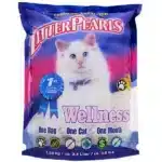 Силікагелевий наповнювач Litter Pearls Wellness Веллнес кварцовий для котячих туалетів, 3.4 л
