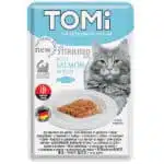 TOMi Sterilised Salmon in Jelly ТОМІ СТЕРІЛАЙЗИД ЛОСОСЬ В ЖЕЛЕ консерви для стерилізованих котів, вологий корм, пауч 85г