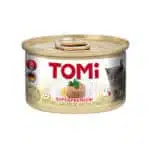Вологий корм TOMi мус з куркою для кошенят