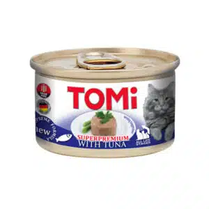 Вологий корм для котів TOMi Superpremium мус з тунцем