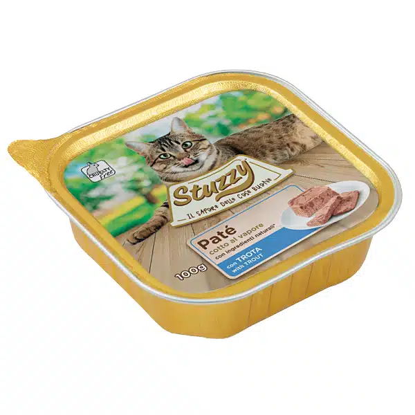 Вологий корм для котів Stuzzy Cat Trout паштет з фореллю, 100 г