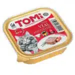 TOMi Veal Poultry ТЕЛЯТИНА ПТИЦЯ консерви для котів, паштет