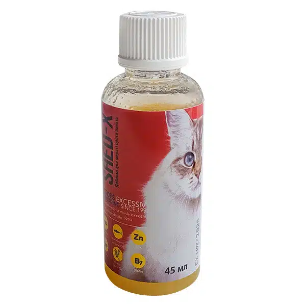 Добавка SynergyLabs Shed-X Cat для шерсті проти линьки для котів