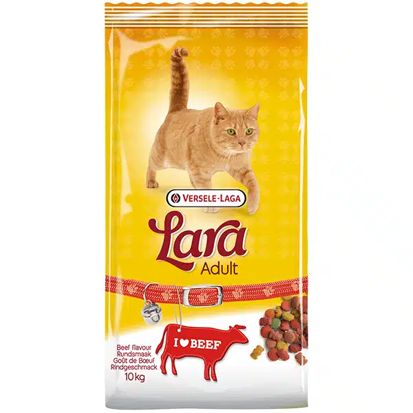 Сухий корм для дорослих котів Lara Adult Beef flavour з яловичиною