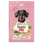 Сухий корм для дорослих собак маленьких порід Happy Life Adult Mini з ягням, 2,5 кг
