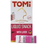 TOMi Liquid Snack Liver&Biotin ТОМІ ПЕЧІНКА З БІОТИНОМ рідкі ласощі для котів