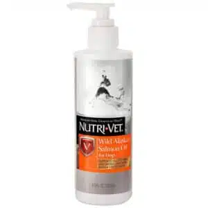 Лососева олія Nutri-Vet Salmon Oil для шерсті собак, 192 мл