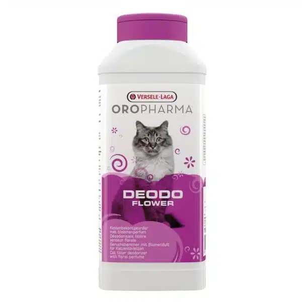 Дезодорант для котячого туалету Oropharma Deodo Flower з квітковим ароматом, 750 г