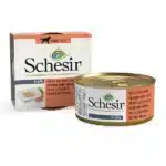 Влажный корм для собак Schesir с курицей и папайей в желе, 150г