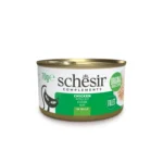 Вологий корм Schesir з куркою для котів, 70 г