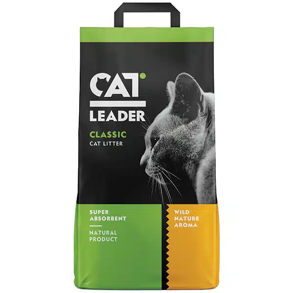 Суперпоглинальний наповнювач для котячого туалету Cat Leader Classic Wild Nature АРОМАТ ДИКОЇ ПРИРОДИ