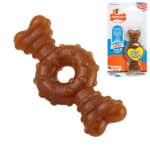 Nylabone Puppy Chew Ring Bone НІЛАБОН КІСТКА З КІЛЬЦЕМ жувальна іграшка для цуценят, смак курки