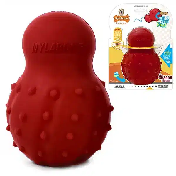 Іграшка-конус для собак Nylabone Strong Chew з ароматом бекону