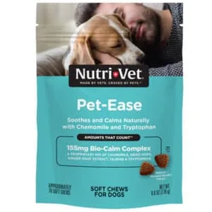 Nutri-Vet Pet-Ease Soft Chews антистрес таблетки для собак, 170 г