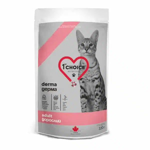 Сухий корм 1st Choice Adult Derma для котів