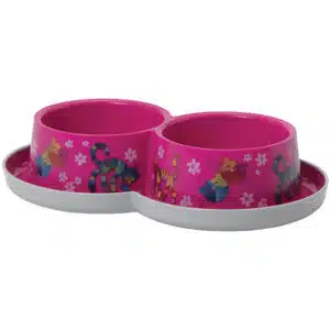 Подвійна миска Moderna Double Trendy Dinner Friends Forever для котів, 2x350 мл