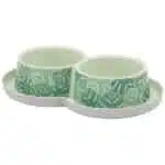 Подвійна миска Moderna Double Trendy Dinner Eden для котів, 2х350 мл