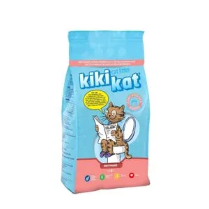 Наповнювач KikiKat бентонітовий дитяча присипка для котів, 5 л