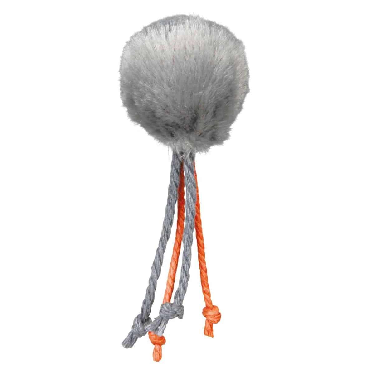 Игрушка Trixie для кошек Мячик меховой 4см, 1шт