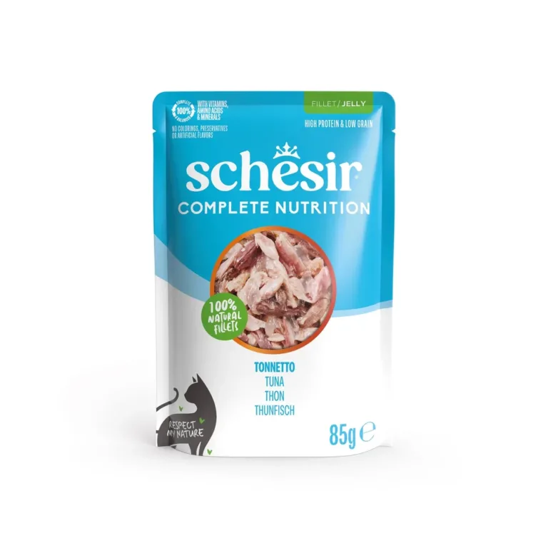 Вологий корм Schesir Tuna з тунцем для котів, 85 г
