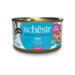 Вологий корм для котів Schesir Tuna з тунцем у бульйоні, 85 г