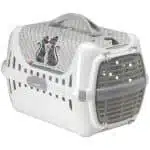Moderna Trendy Runner Cats In Love МОДЕРНА КОХАНІ КОТИ переноска для котів, пластикові дверцята, 50х32х34.5см