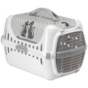 Переноска Moderna Trendy Runner Cats in Love пластикові дверцята для котів