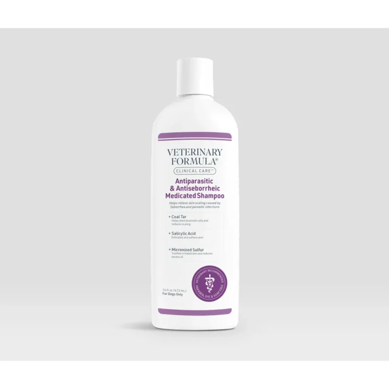 Лікувальний шампунь для собак Veterinary Formula Advanced антипаразитарний і антисеборейний з дьогтем, сіркою, саліциловою кислотою