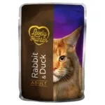 Вологий корм для дорослих котів Lovely Hunter Adult з кроликом і качкою, 85 г