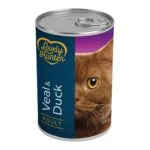 Вологий корм Lovely Hunter Adult з телятиною і качкою для котів, 400 г