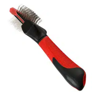 Пуходерка-слікер Flamingo Soft Slicker Brush 2in1 для собак малих та середніх порід