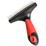 Flamingo Undercoat Rake Single Row Short ФЛАМИНГО грабли расческа для собак, однорядные, короткие зубцы