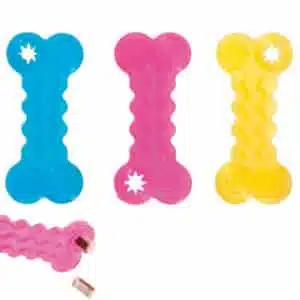 Іграшка для ласощів Flamingo Good4Fun Bone гумова рельєфна кісточка для собак