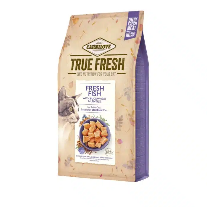 Сухий корм для котів Carnilove True Fresh Cat Fish зі свіжою рибою