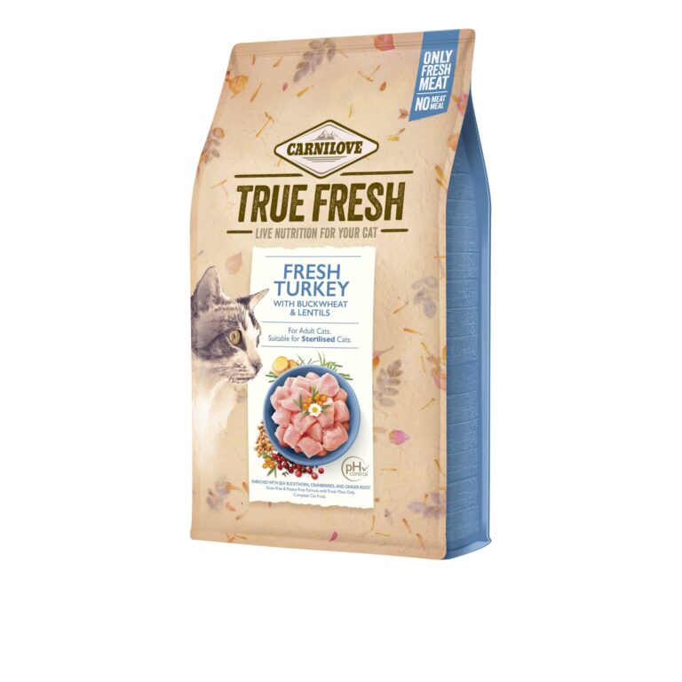 Сухий корм для котів Carnilove True Fresh Cat зі свіжою індичкою
