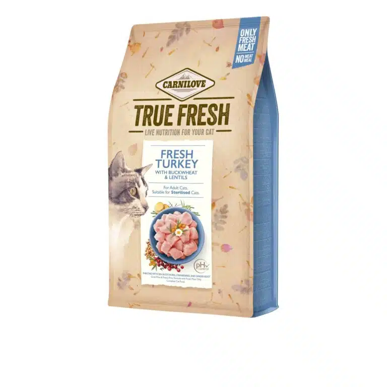 Сухий корм для котів Carnilove True Fresh Cat зі свіжою індичкою