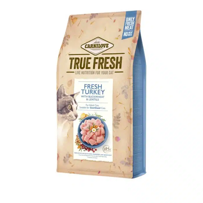 Сухий корм для котів Carnilove True Fresh Cat Turkey зі свіжою індичкою