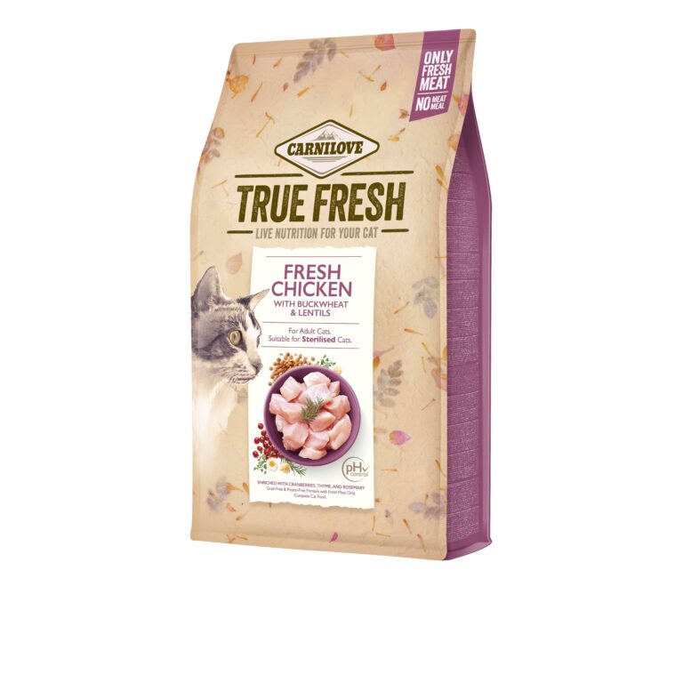 Сухий корм для котів Carnilove True Fresh Cat зі свіжою куркою