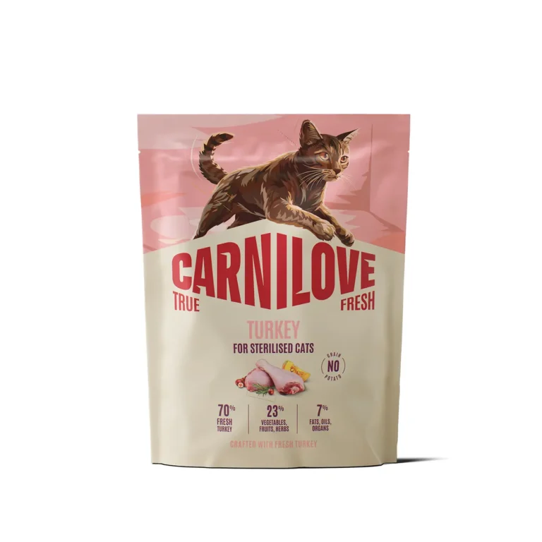 Сухий корм для стерилізованих котів Carnilove True Fresh з індичкою
