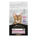 Сухий корм для дорослих котів Pro Plan Adult 1+ Delicate Digestion з індичкою