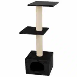 Кігтеточка-комплекс Flamingo Charbonel спально-ігровий для котів, 47х35х103 см